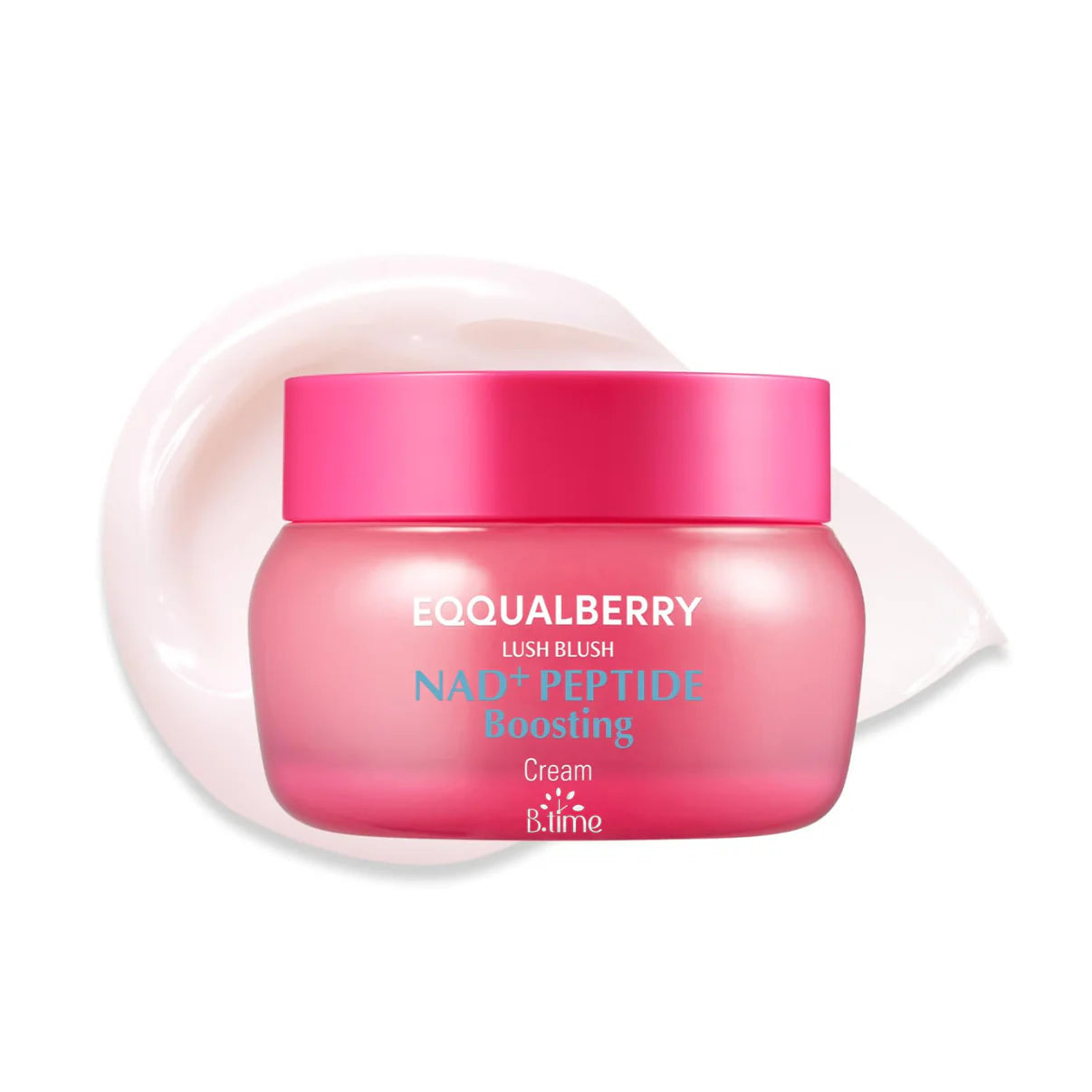 Eqqualberry Lush brush NAD+ peptide boosting cream