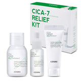 COSRX CICA-7 RELIEF KIT- 3 step