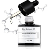COSRX The Retinol 0.5 Oil Super Vitamin E+ Squalane 20ml