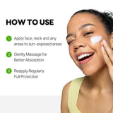 Birch juice mild up sunscreen