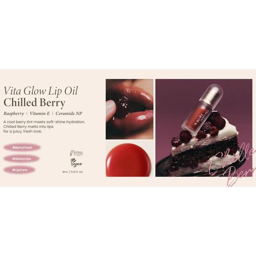 AXIS-Y Vita Glow Lip Oil (Chilled Berry)