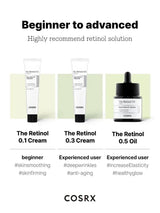 COSRX The Retinol 0.5 Oil Super Vitamin E+ Squalane 20ml