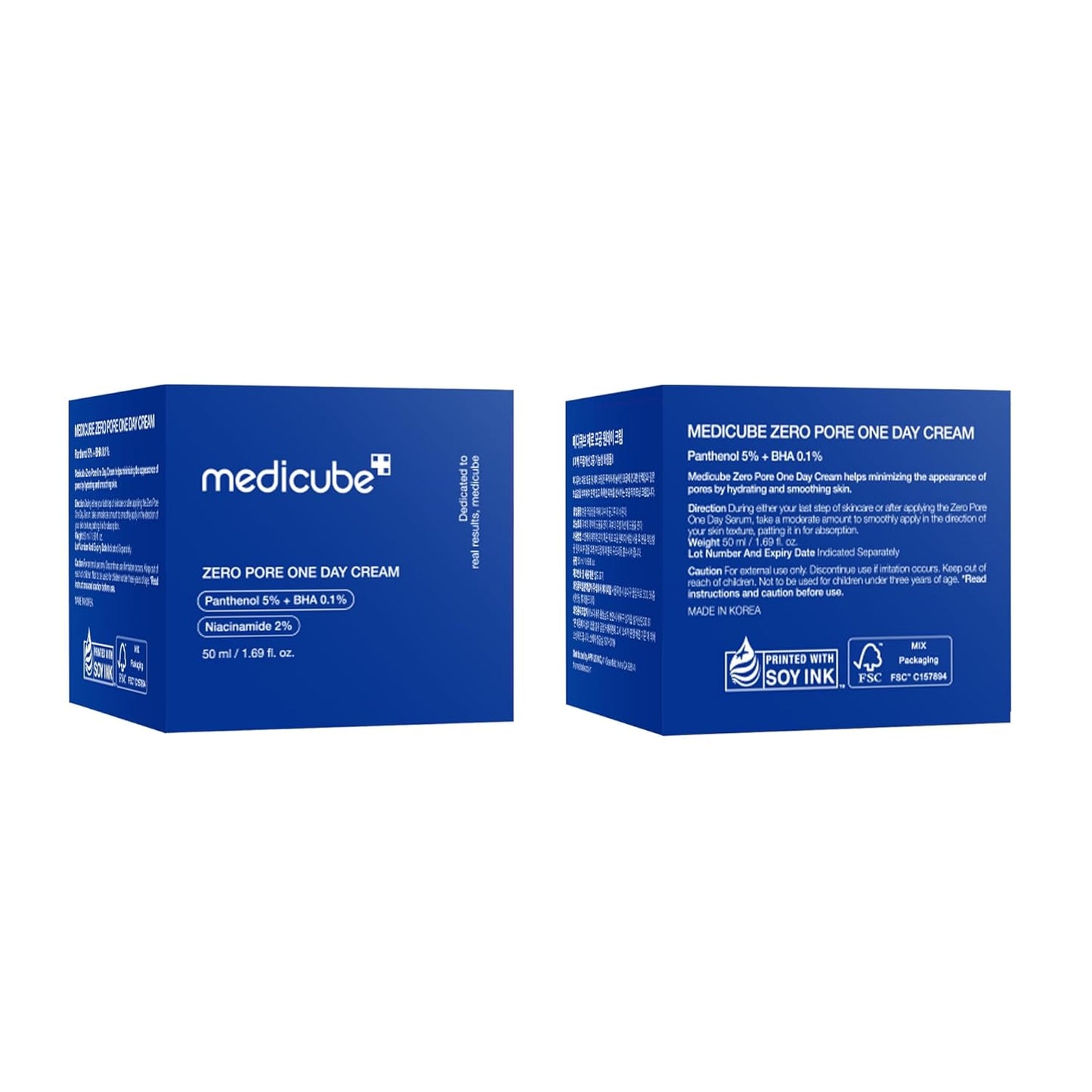 MEDICUBE Zero Pore One Day Cream 50ml