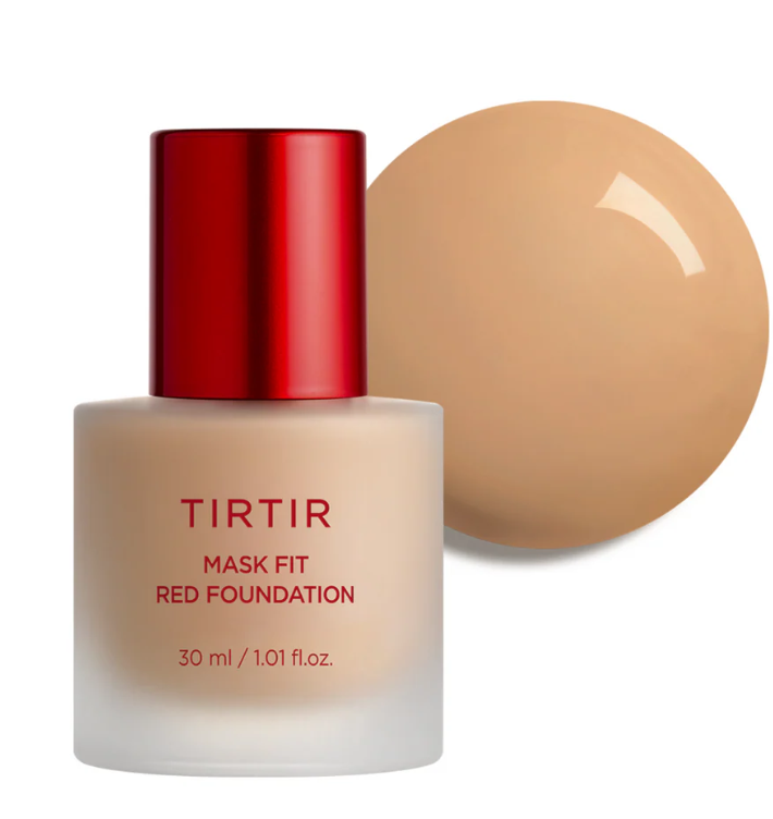 TirTir mask Fit red foundation 43N Deep Cocoa