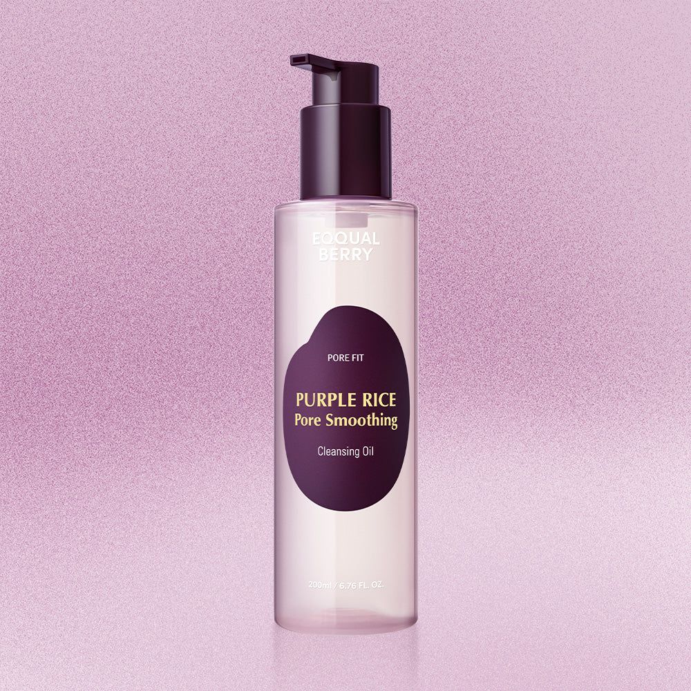 EQQUAL BERRY purple rice pore smoothing cleansing oil (200ml)