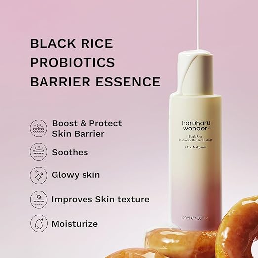 Haruharu wonder black rice probiotics barrier essence (30ml)