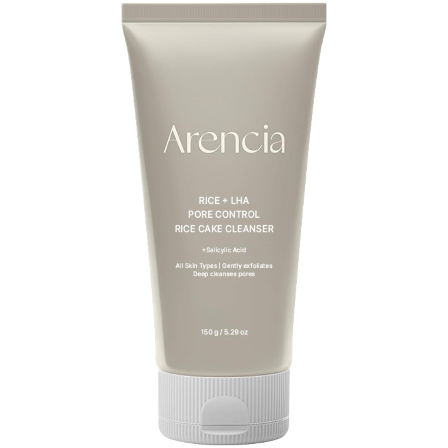 Arencia rice + LHA pore control rice cake cleanser