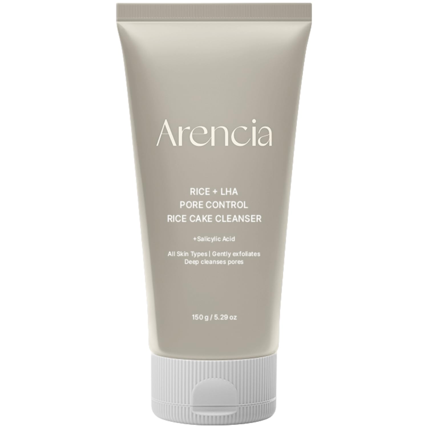 Arencia rice + LHA pore control rice cake cleanser