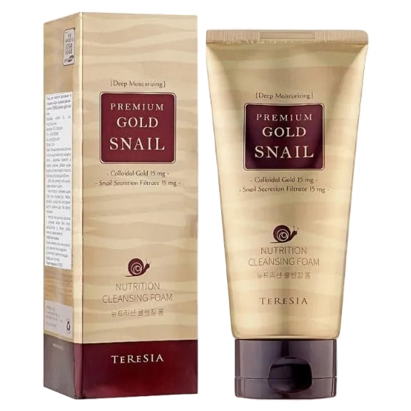 TERESIA Premium gold snail cleansing foam 150g