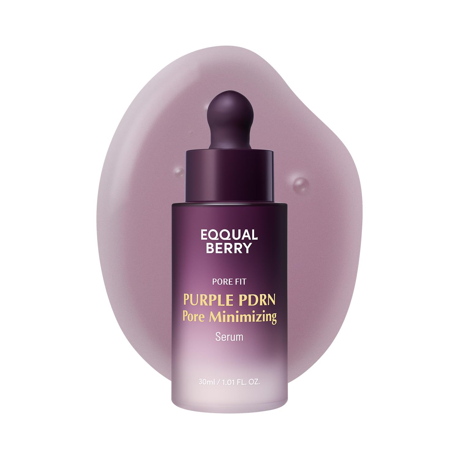 EQQUALBERRY purple  pore minimizing serum