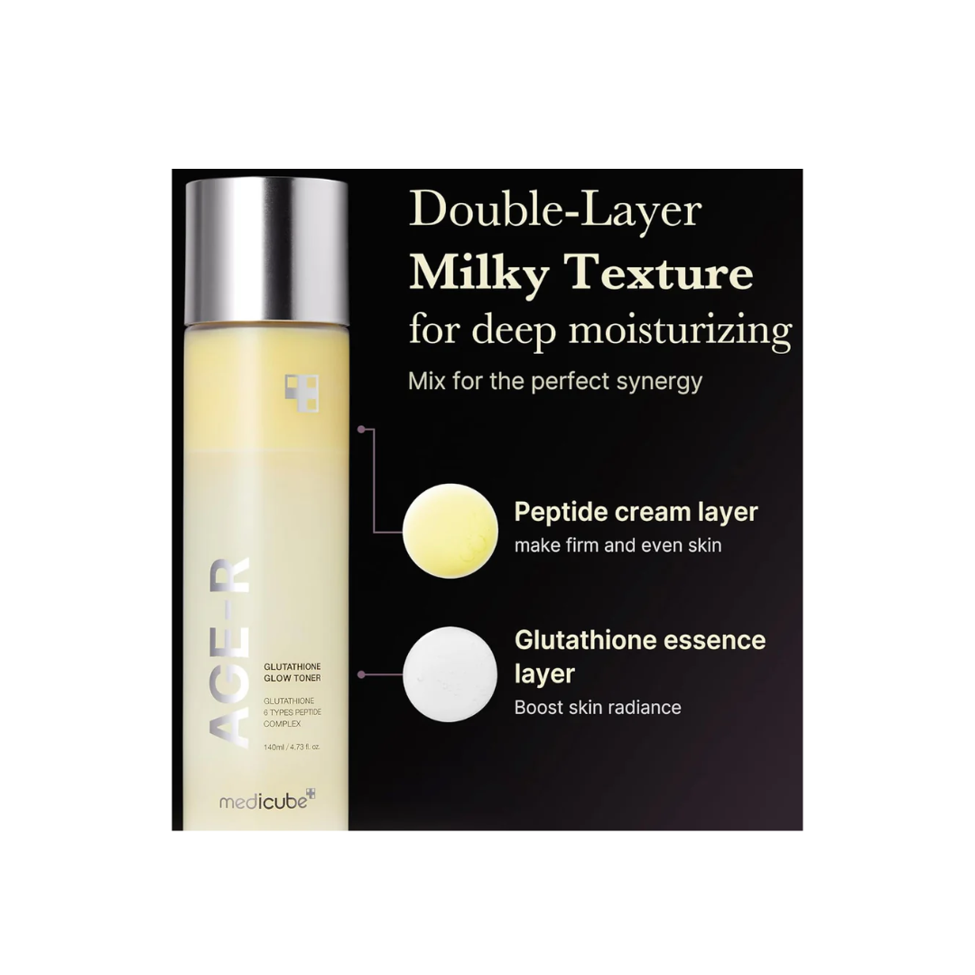 MEDICUBE AGE-R Glutathione Glow Toner 140ml