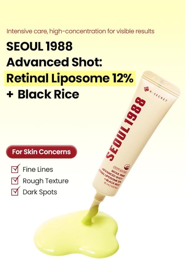 K-SECRET SEOUL 1988 Eye Cream : Retinal Liposome 4% + Fermented Bean 30ml