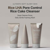 Arencia rice + LHA pore control rice cake cleanser