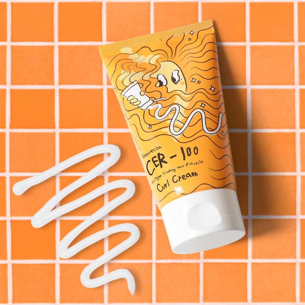 Elizavecca Cer-100 Collagen Coating Hair Muscle Curl Cream 100ml