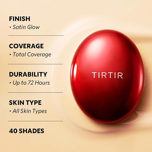 TirTir mask Fit red foundation 55N Espresso