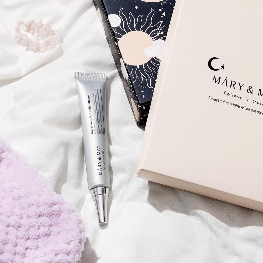 MARY & MAY Tranexamic Acid + Glutathione Eye Cream 12ml (mini size)