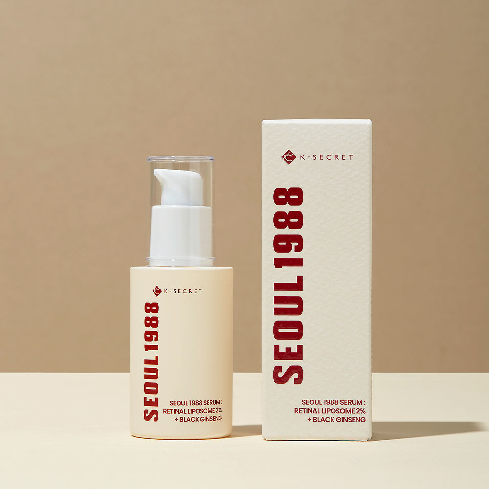 K-SECRET SEOUL 1988 Serum : Retinal Liposome 1% + fermented rice 50ml