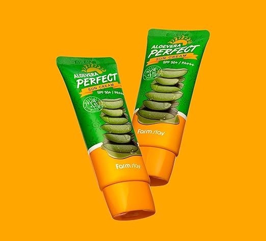 farm stay ALOEVERA PERFECT sun cream spf50++++++
