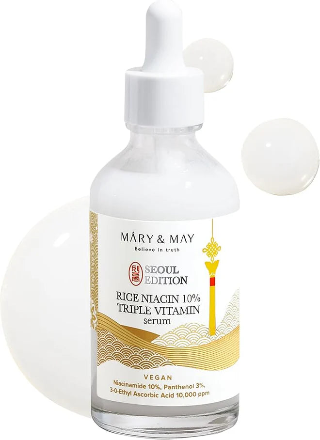 Mary & May Vegan Rice Niacin 10% Triple Vitamin Serum