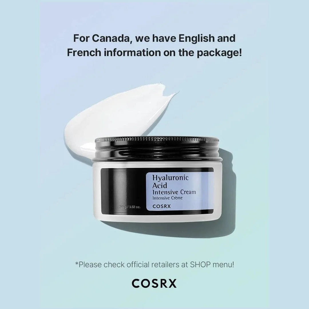 COSRX HYAURONIC ACID INTENSIVE CREAM 100 g