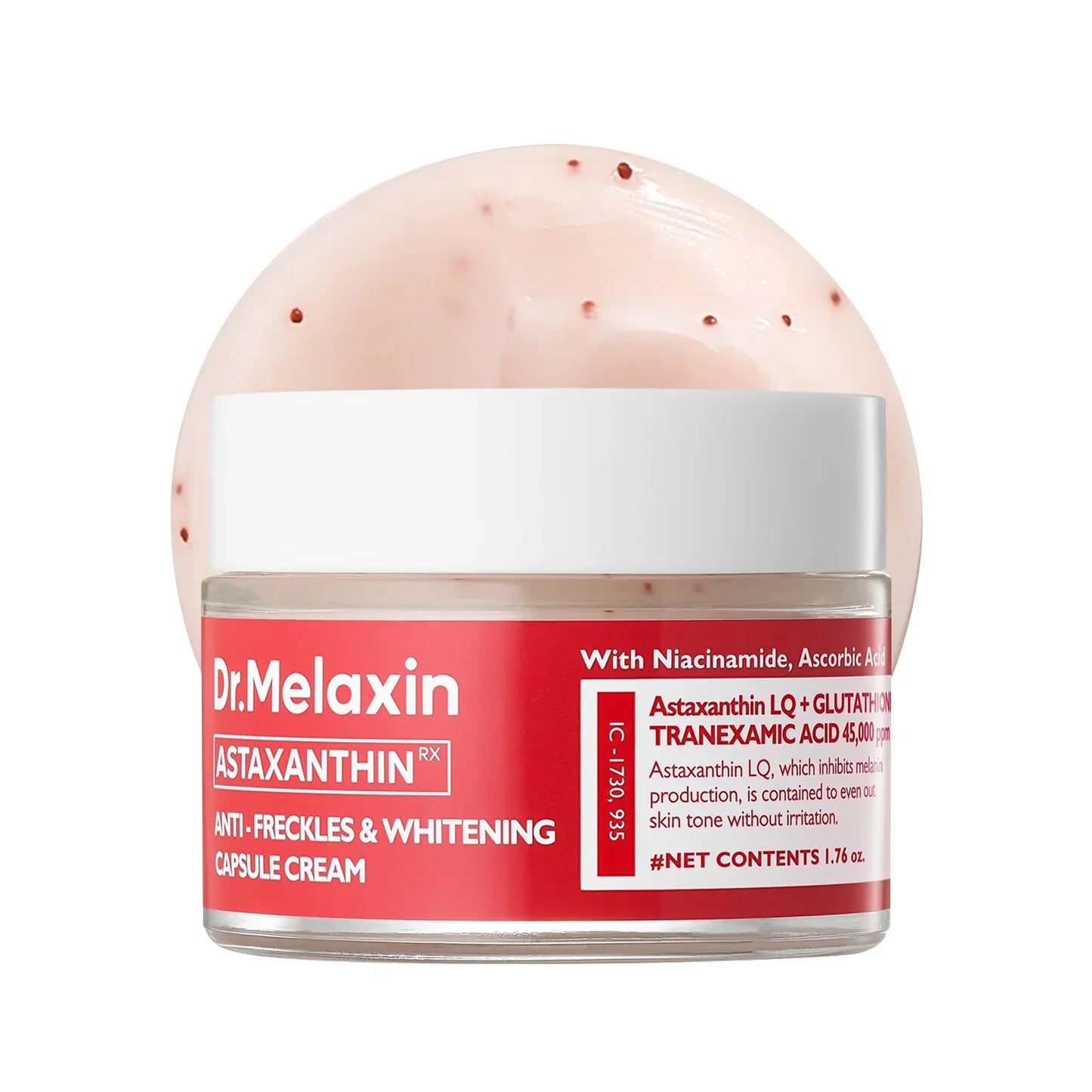 Dr melaxin TX- ASTAXANTHIN anti dark spot and brightening capsule cream 50 g