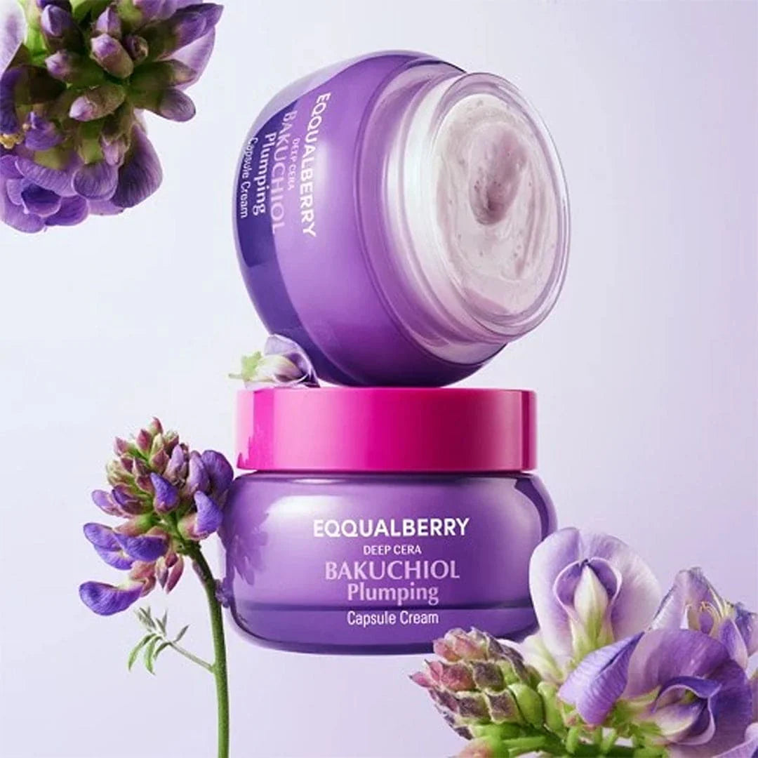 Eqqualberry Deep cera bakuchiol plumping capsule cream