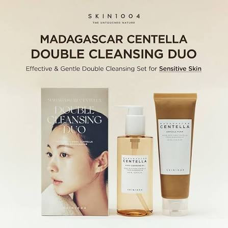 Skin1004 Madagascar centella double cleansing duo bundle