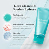 Medicube Azelaic acid niacinamide deep clean foam cleanser