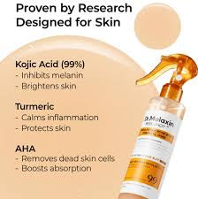 Dr melaxin peel shot exfoliating Kojic acid turmeric spray 200 ml