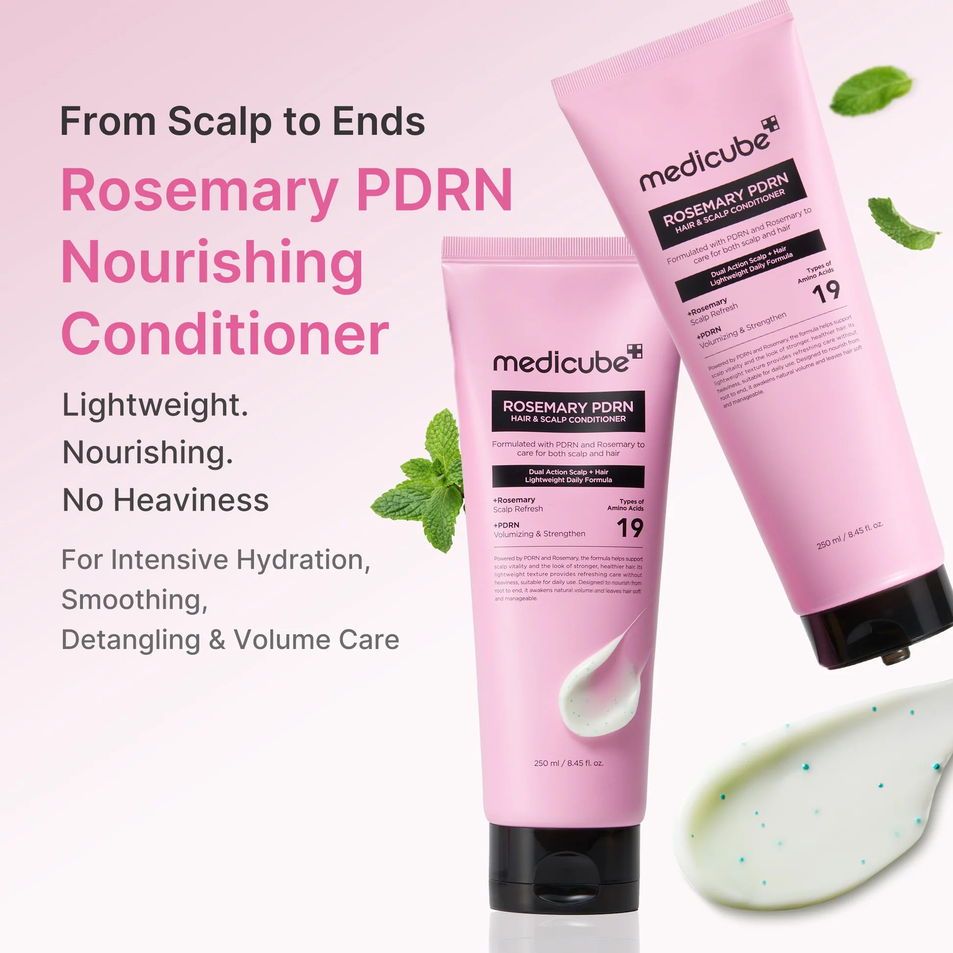 Medicube ROSEMARY PDRN hair and scalp conditioner
