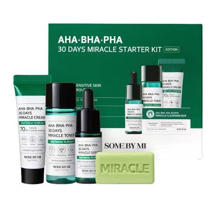 SOME BY MI AHA , BHA , PHA 30 DAYS miracle starter kit