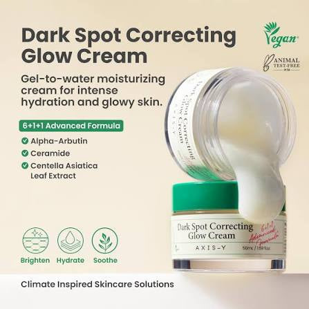 Axis -y dark spot correcting glow cream 50 ml