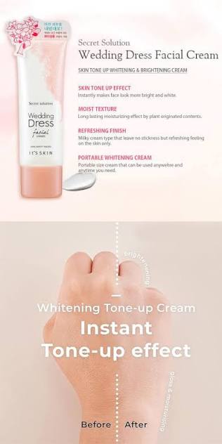 IT’S SKIN secret solution Wedding dress pure cream