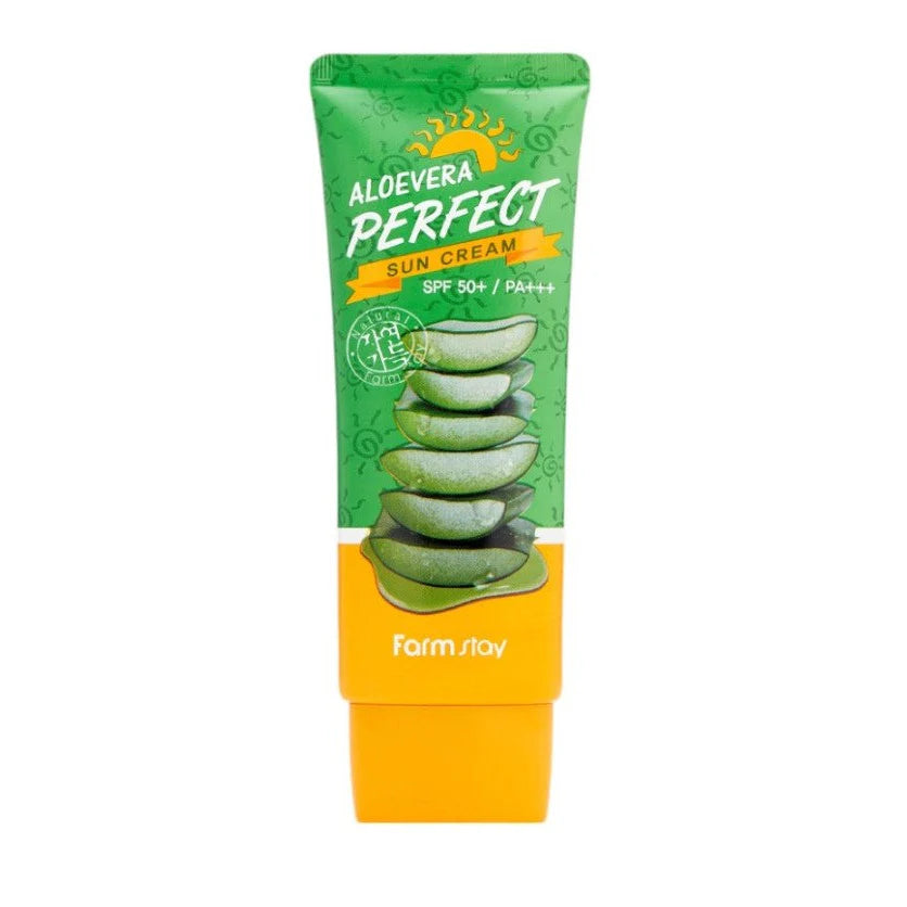 farm stay ALOEVERA PERFECT sun cream spf50++++++