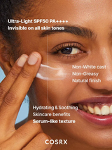 COSRX ULTRA LIGHT invisible sunscreen