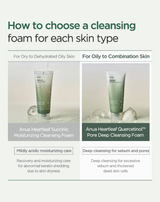 ANUA HEARTLEAFQUERCETINOL PORE DEEP CLEANSING FOAM ( heartleaf+ BHA )(25 ml)