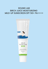 Birch juice mild up sunscreen