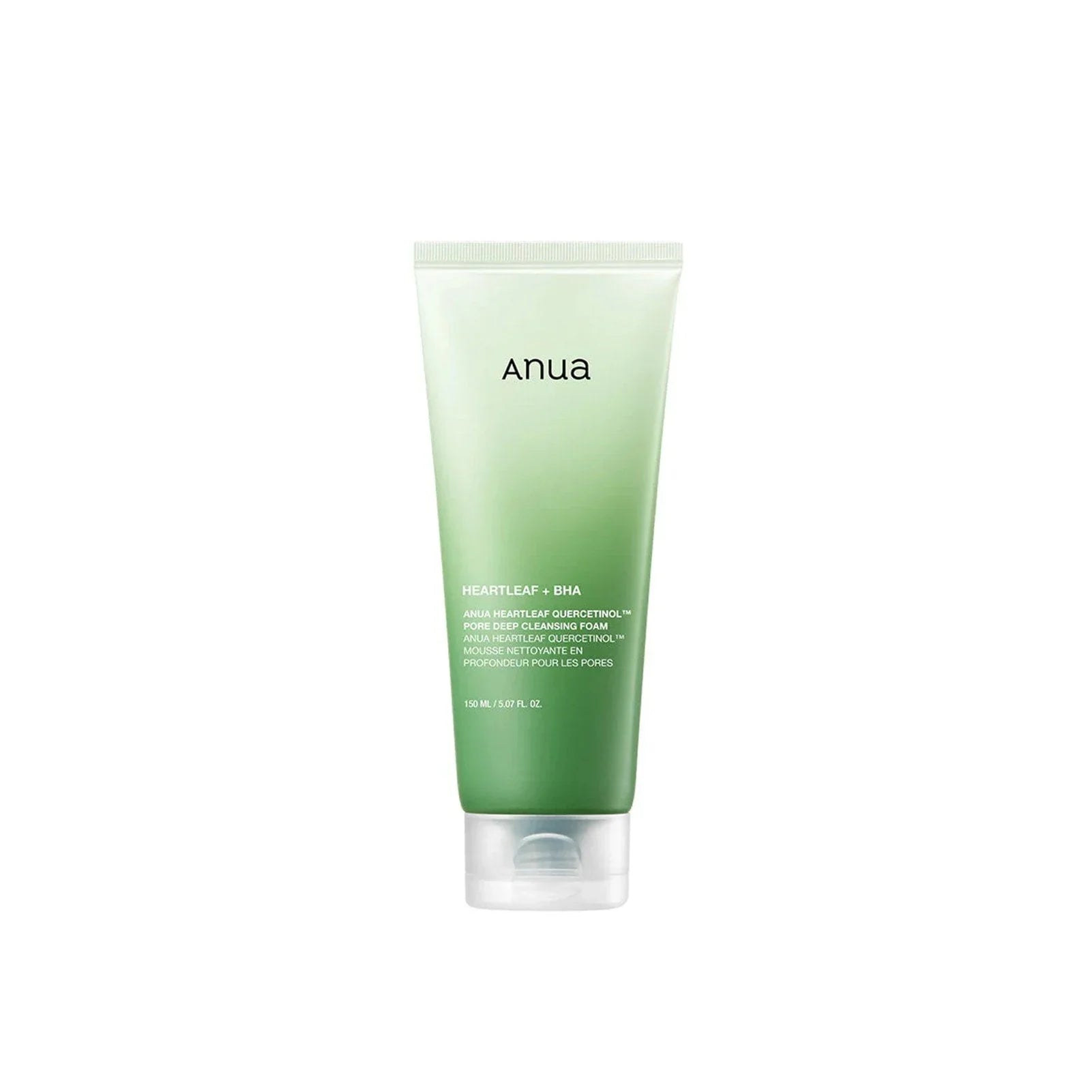 ANUA HEARTLEAFQUERCETINOL PORE DEEP CLEANSING FOAM ( heartleaf+ BHA )(25 ml)