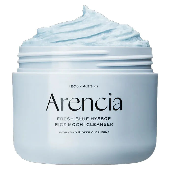 ARENCIA : fresh blue hyssop rice moshi cleanser