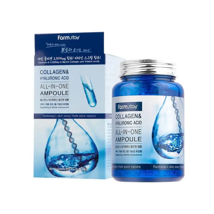farm stay collagen and hyaluronic acid all in one ampoule