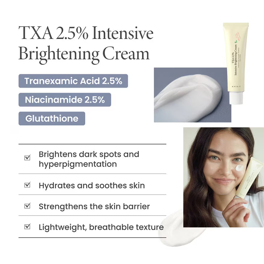 AXIS-Y TXA2.5% intensive brightening cream